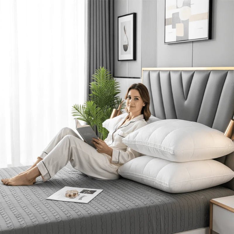 Goose Down Pillow | Luxurious Adaptive Support for Restful Sleep 1