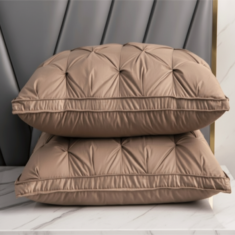 Goose Down Pillow | Luxurious Adaptive Support for Restful Sleep 4