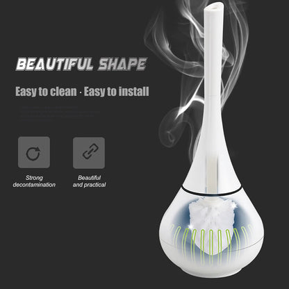 Royora Silicone Toilet Brush for Deep Cleaning and Hygienic Bathroom Maintenance