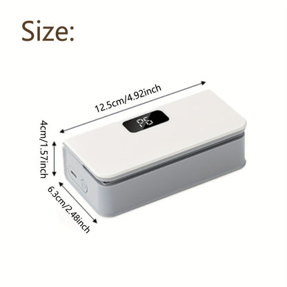Eloria Portable Mini Heat Bag Sealer with Magnet for Food Freshness, Rechargeable Food Packaging