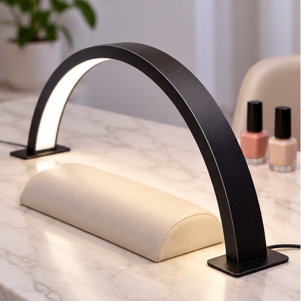 Royeva Crescent Moon LED Desk Lamp-Dimmable USB Table Light