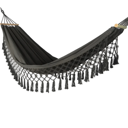Hammock – Cotton blend, bohemian style for the garden or balcony 7