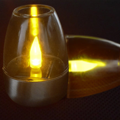 Eloria Solar LED Outdoor Candle Lantern with Flickering Flame Effect