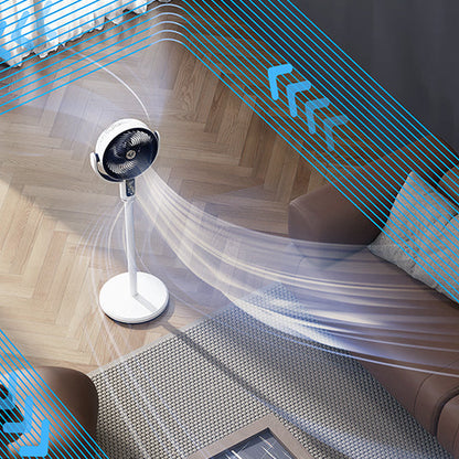 Royora Oscillating Pedestal Fan with 10 Speeds, 90-Degree Oscillation & Remote Control