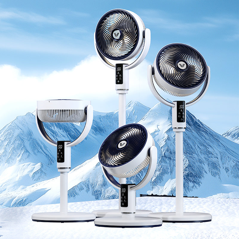 Royora Oscillating Pedestal Fan with 10 Speeds, 90-Degree Oscillation & Remote Control