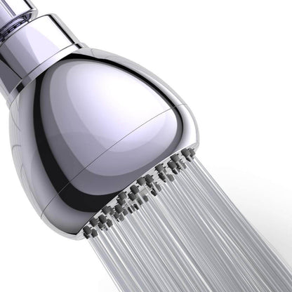 High Pressure Shower Head | Anti-Clog Nozzles | Chrome, Matt Black & Brushed Nickel | G1/2" Brass 0