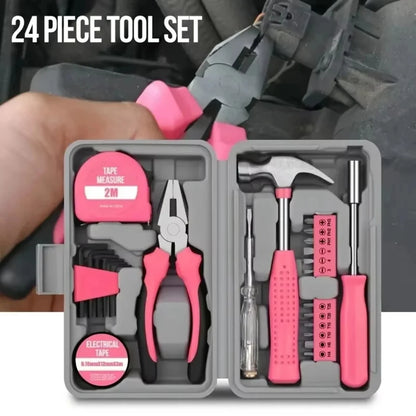 Household Tool Kit Complete Multi-Tool Repair Set for Home & DIY 6