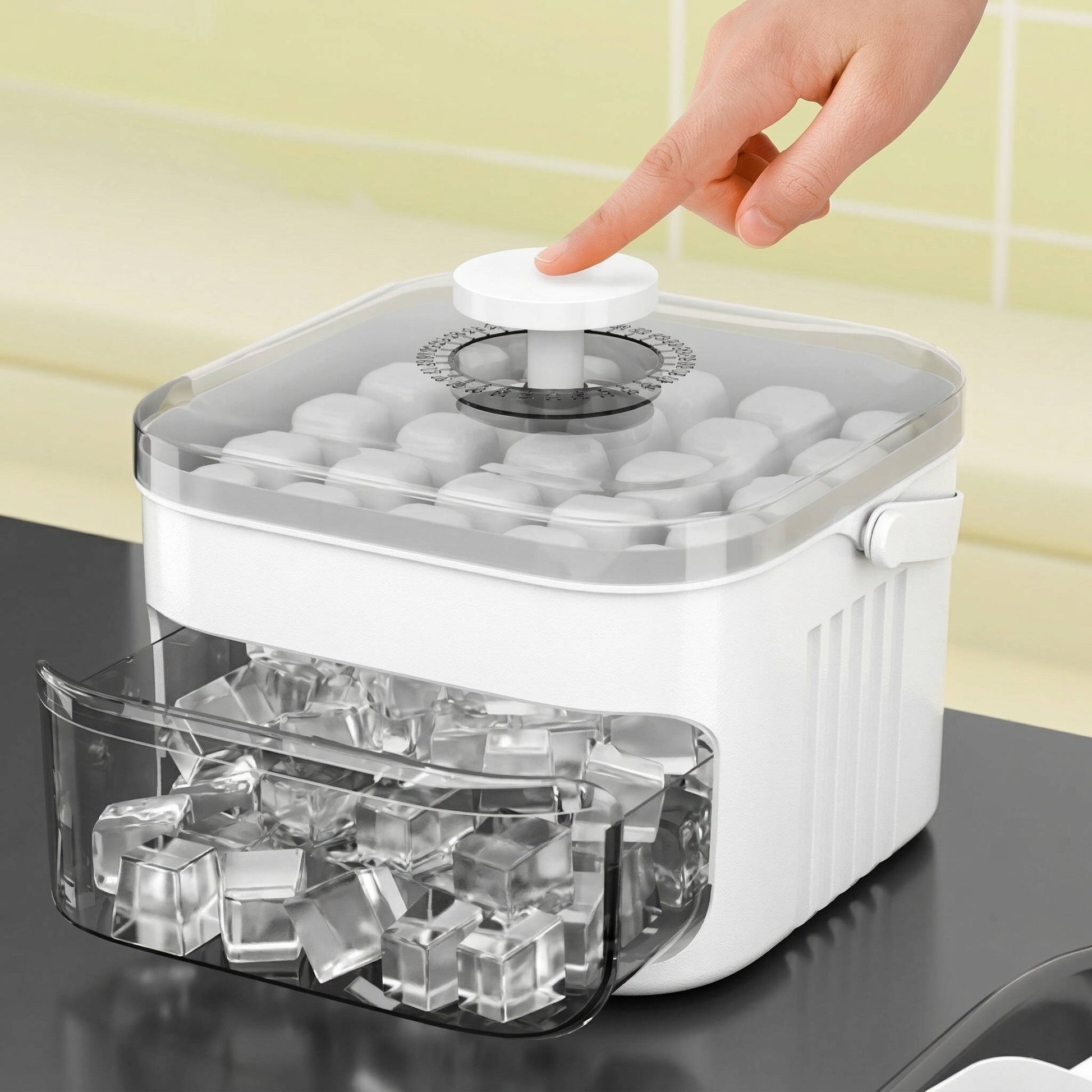 Ice Cube Tray 50 Cube Double Layer Press Release 0