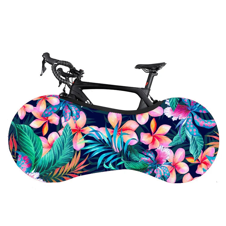 Indoor Bicycle Wheel Cover Storage 4