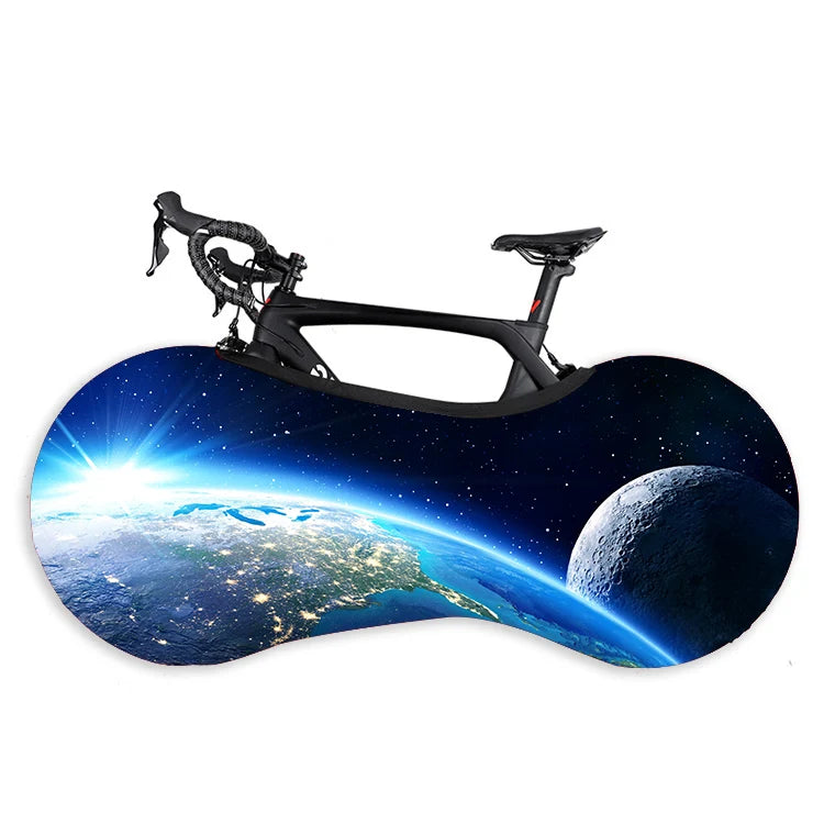 Indoor Bicycle Wheel Cover Storage 7