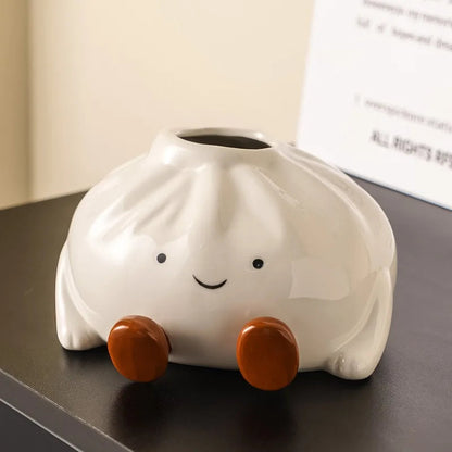 Ins Style Whimsical Ceramic Tissue Box Ornament 3