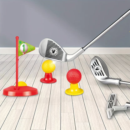 Kids Golf Club Set | Adjustable Telescopic Clubs | Ages 3–8 | Indoor & Outdoor | Complete Set 3