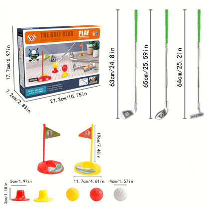 Kids Golf Club Set | Adjustable Telescopic Clubs | Ages 3–8 | Indoor & Outdoor | Complete Set 4