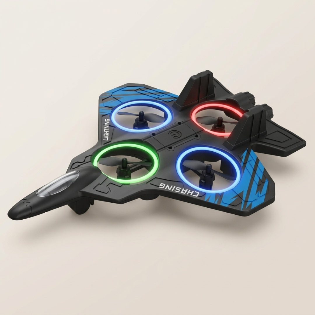 Kids LED Foam Drone | Crash-Resistant | Remote Control | Beginner-Friendly | Ages 5+ 0