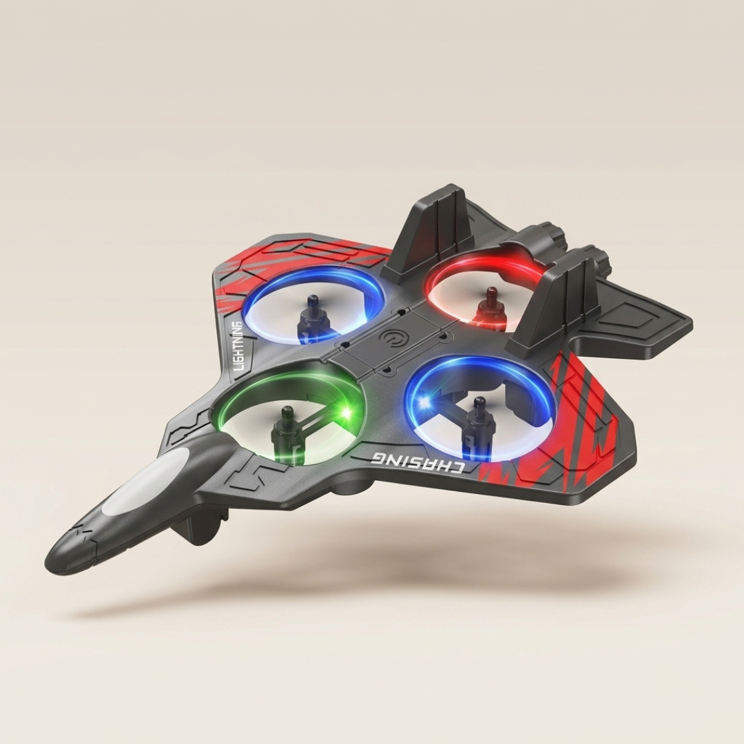 Kids LED Foam Drone | Crash-Resistant | Remote Control | Beginner-Friendly | Ages 5+ 2