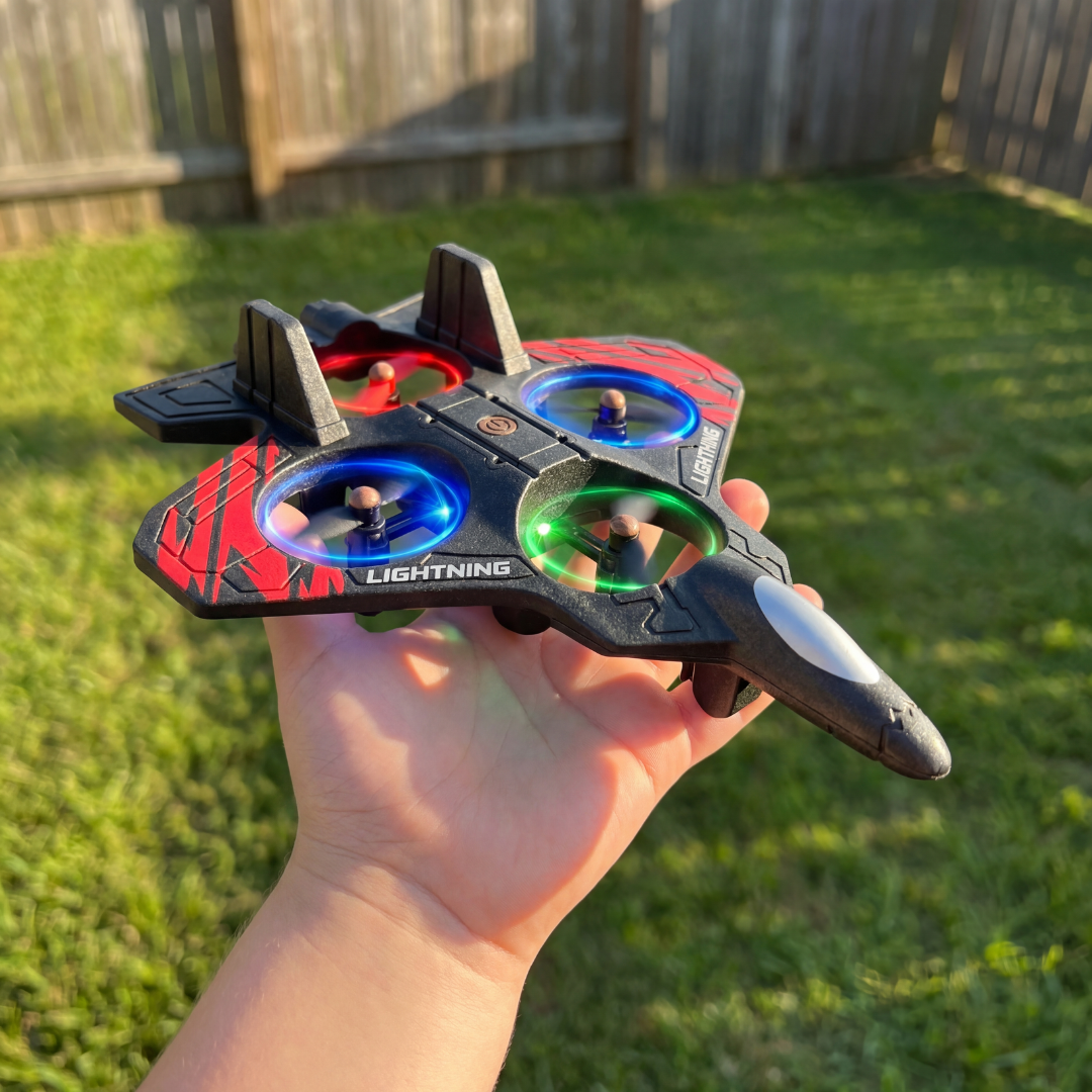 Kids LED Foam Drone | Crash-Resistant | Remote Control | Beginner-Friendly | Ages 5+ 3