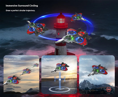 Kids LED Foam Drone | Crash-Resistant | Remote Control | Beginner-Friendly | Ages 5+ 6