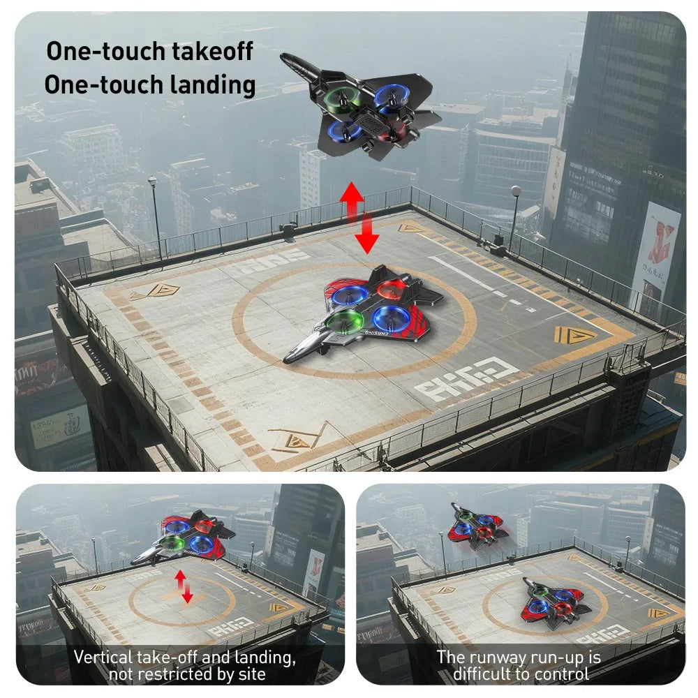 Kids LED Foam Drone | Crash-Resistant | Remote Control | Beginner-Friendly | Ages 5+ 8