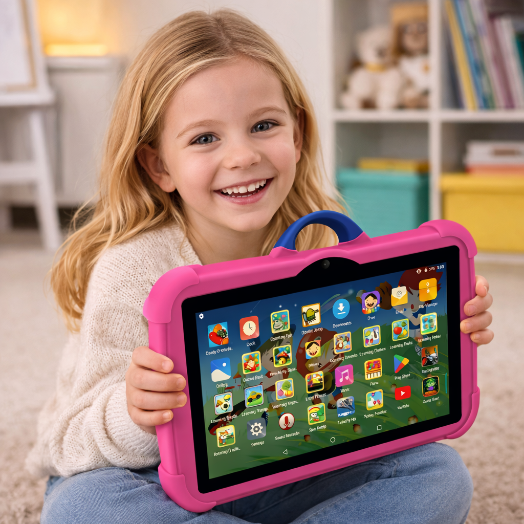 Kids Tablet | Android 13 | Quad-Core | 4GB RAM | 64GB | Shockproof Case | Parental Controls 2