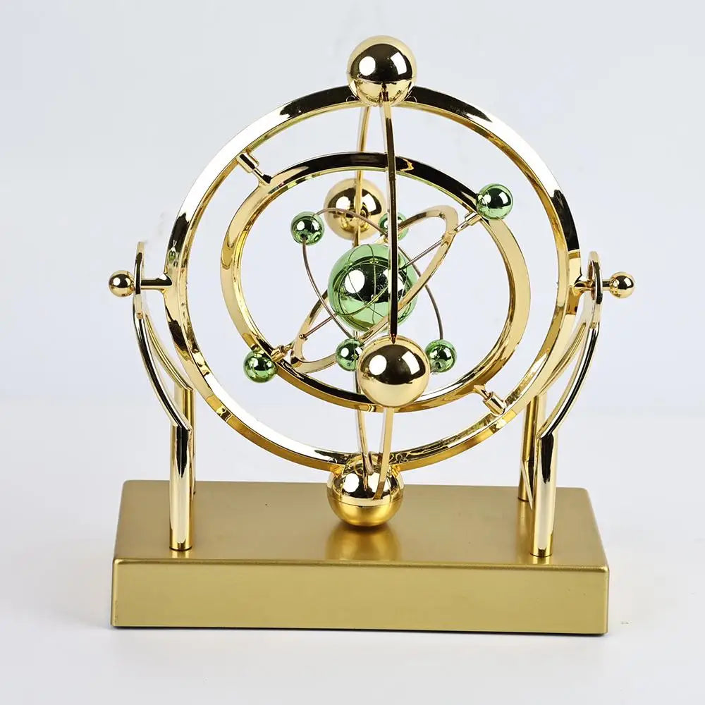 Kinetic Art Desk Decor - Celestial Orbit Perpetual Motion Pendulum 4