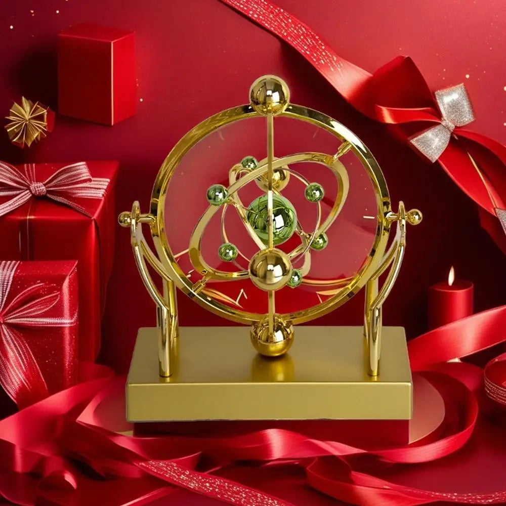 Kinetic Art Desk Decor - Celestial Orbit Perpetual Motion Pendulum 8