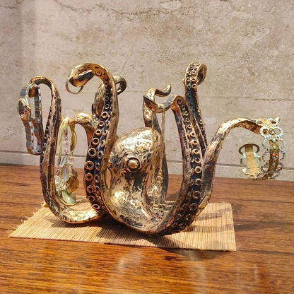 Kraken - Rustic Octopus Mug Holder 4