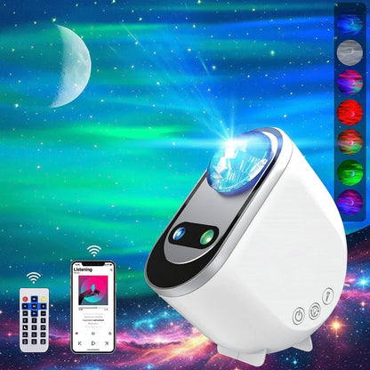 LED Aurora Galaxy Projector Night Light Remote Control Room Lamp 1