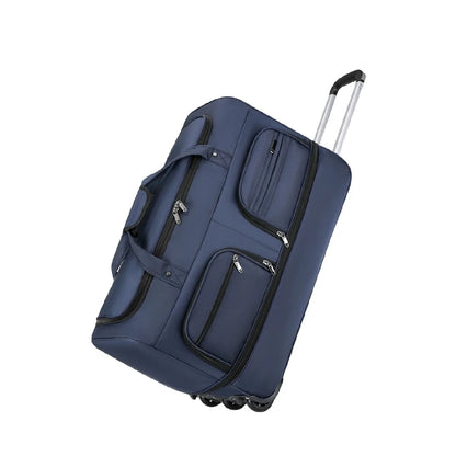 Large Capacity Waterproof Travel Duffel Bag with Wheels for Men & Women 4