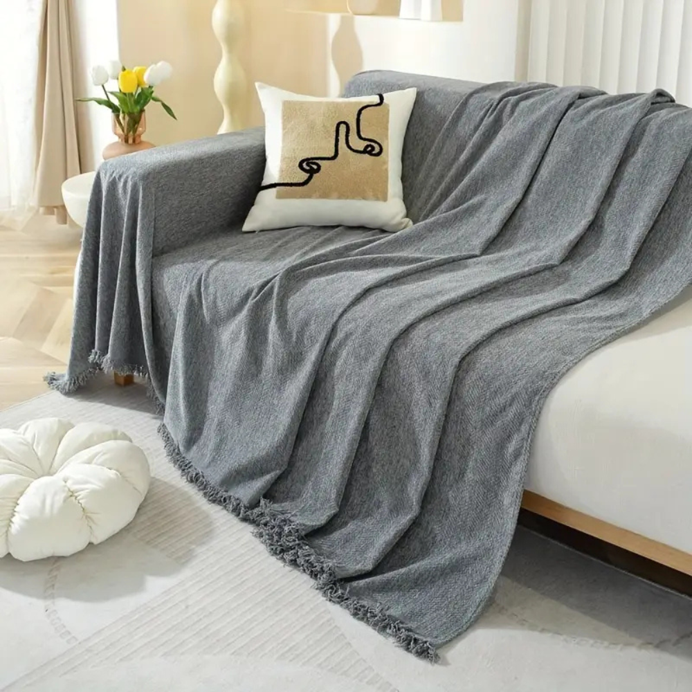 Living Room Pet Friendly Sofa Cover | Modern Slipcover Design 4