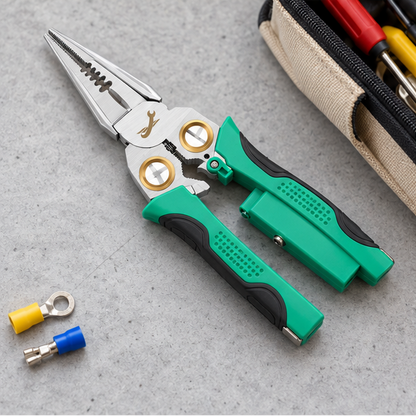 Royora Multifunction Wire Stripper Crimper Pliers With Voltage Detector
