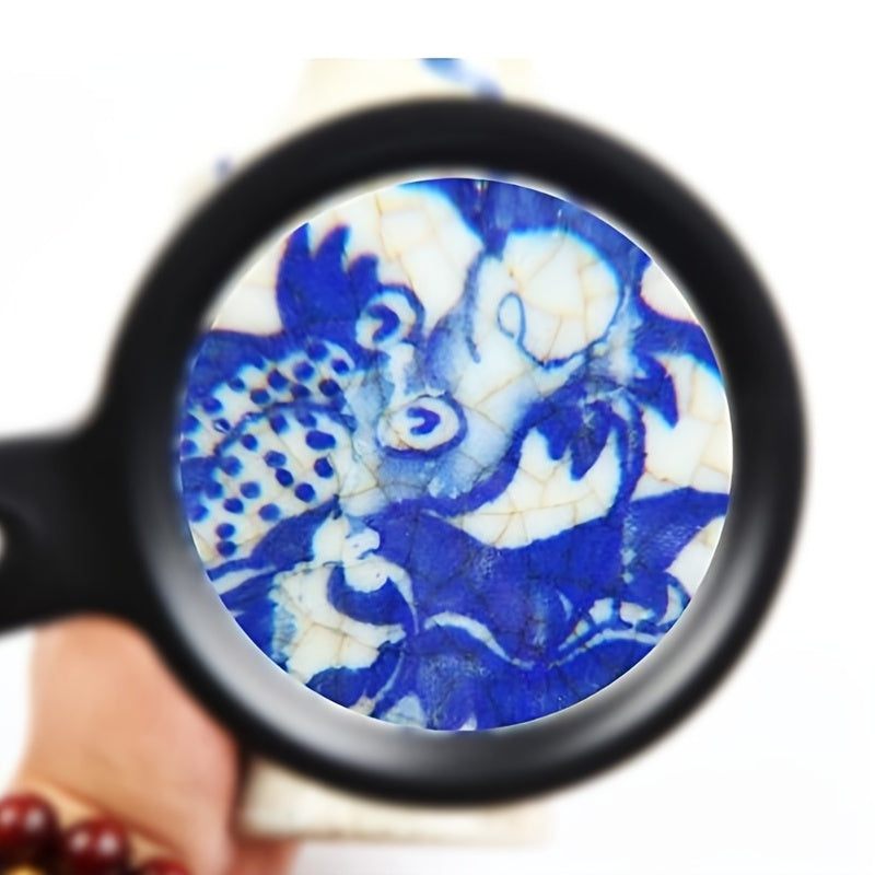 Lumora 10X Lighted Magnifying Glass Handheld with 12 LED for Reading & Repair 4
