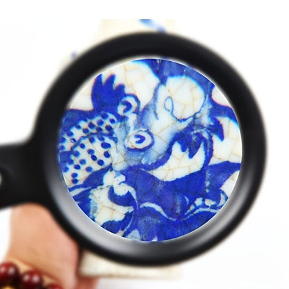 Lumora 10X Lighted Magnifying Glass Handheld with 12 LED for Reading & Repair 4