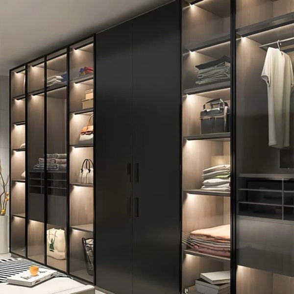 Luxora 45 Degree LED Under Cabinet Lighting Bars Invisible Ultra Thin Strips 0