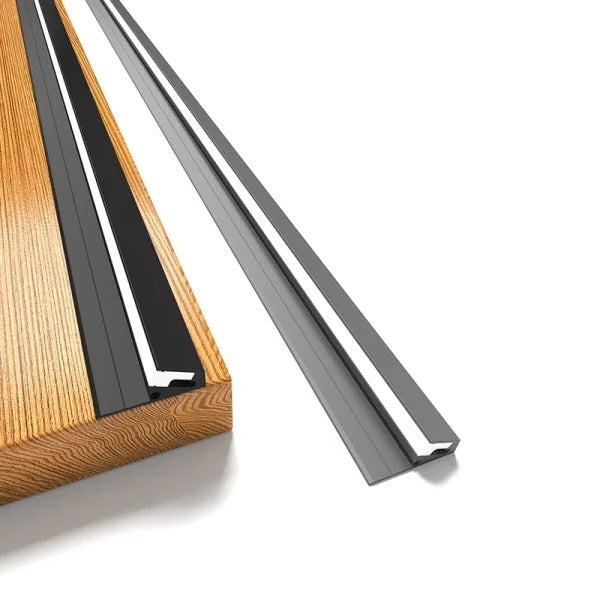 Luxora 45 Degree LED Under Cabinet Lighting Bars Invisible Ultra Thin Strips 1