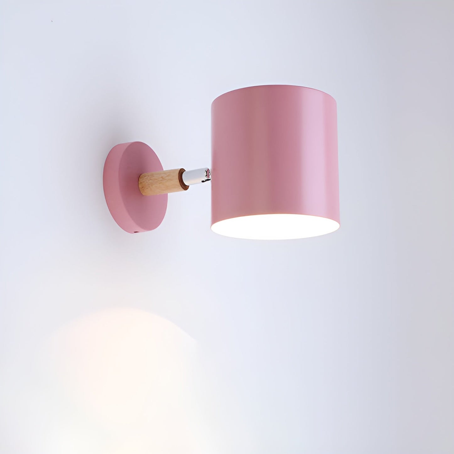 Luxora Adjustable Wall Lamp with Scandinavian Design and Pastel Shades 0