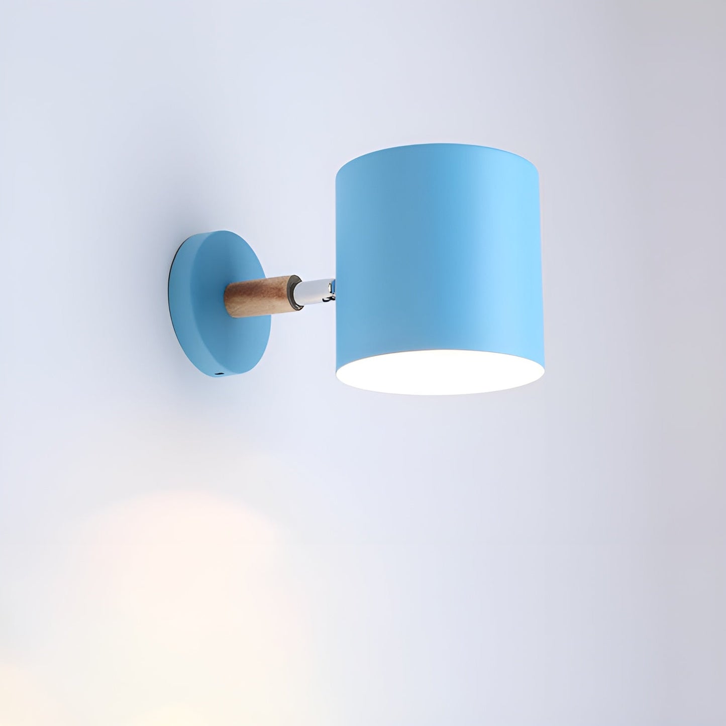 Luxora Adjustable Wall Lamp with Scandinavian Design and Pastel Shades 10