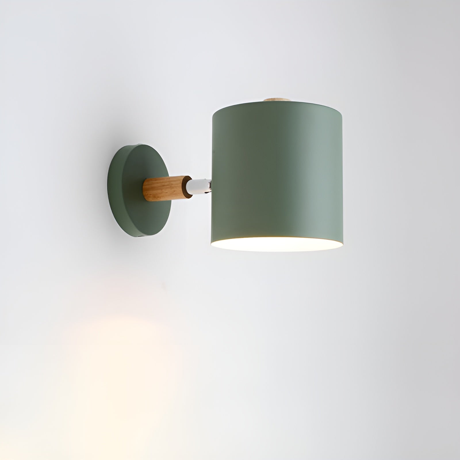 Luxora Adjustable Wall Lamp with Scandinavian Design and Pastel Shades 7