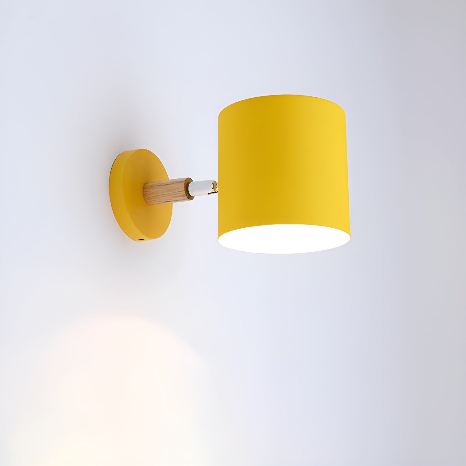 Luxora Adjustable Wall Lamp with Scandinavian Design and Pastel Shades 9