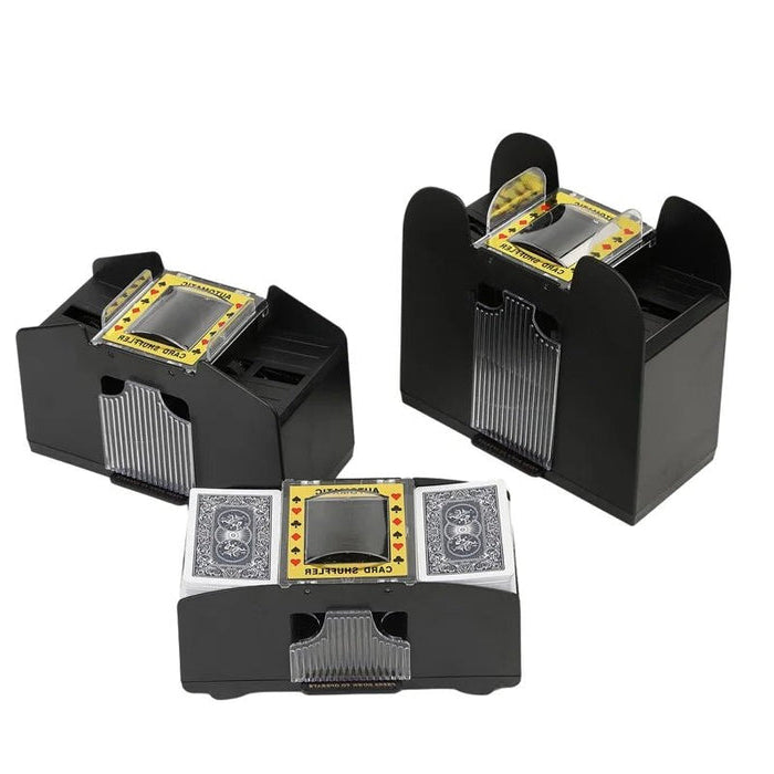 Luxora Automatic Playing Card Shuffler – Perfect for 2-6 Decks Battery-Free Precision 3