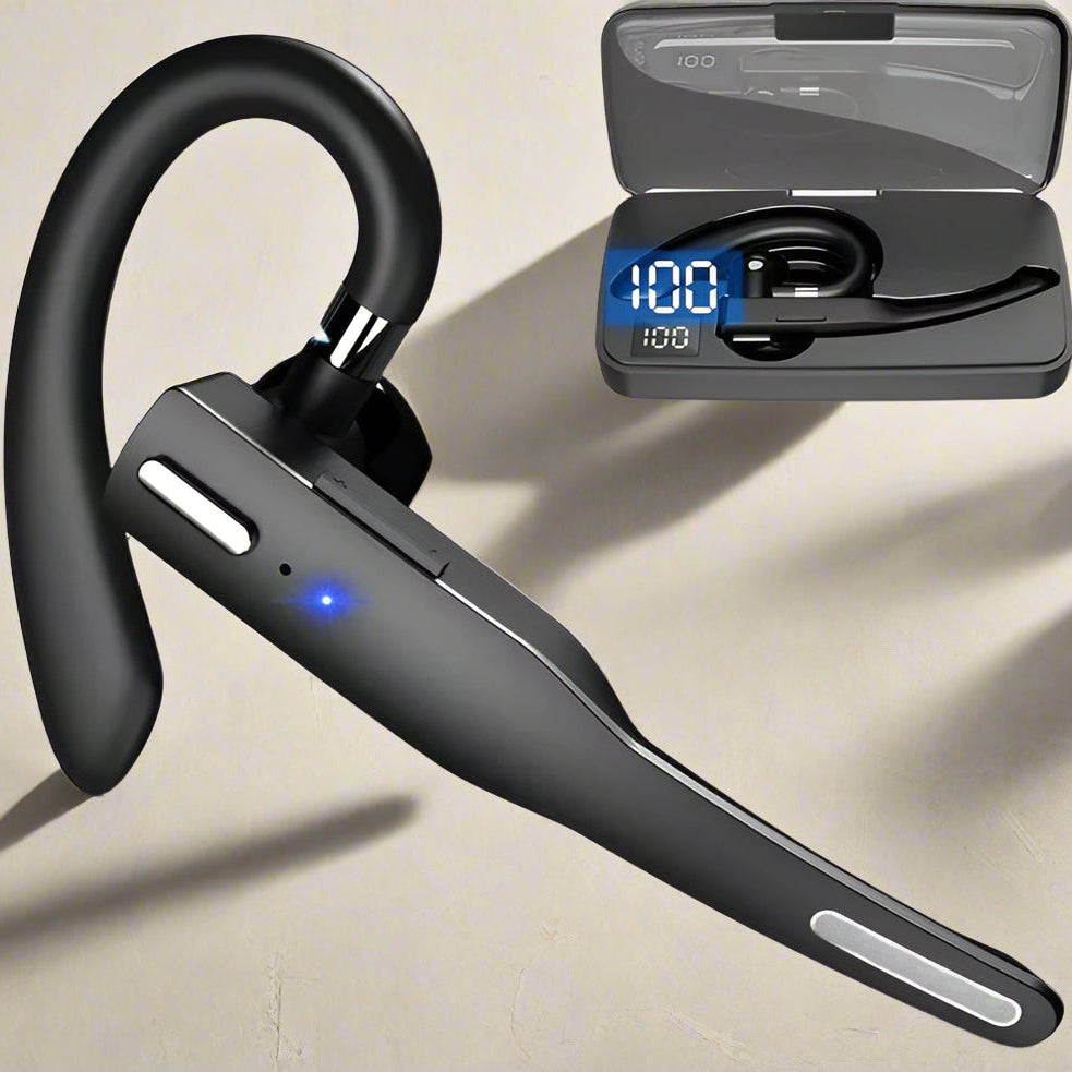 Luxora Dual Mic Wireless Bluetooth 5.1 Noise Cancelling Headset 0