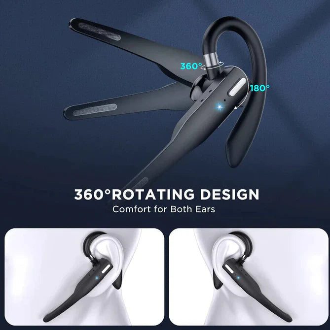 Luxora Dual Mic Wireless Bluetooth 5.1 Noise Cancelling Headset 1