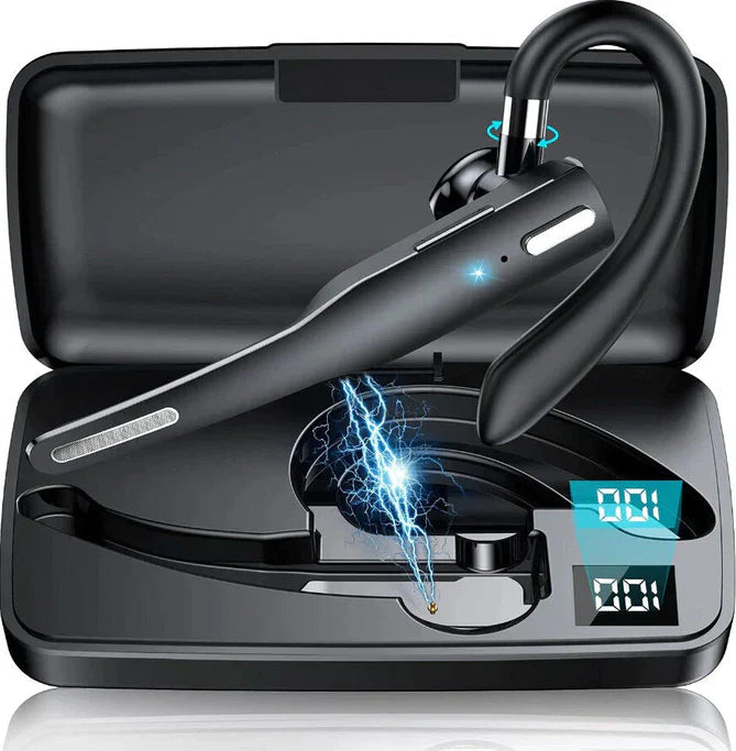Luxora Dual Mic Wireless Bluetooth 5.1 Noise Cancelling Headset 4