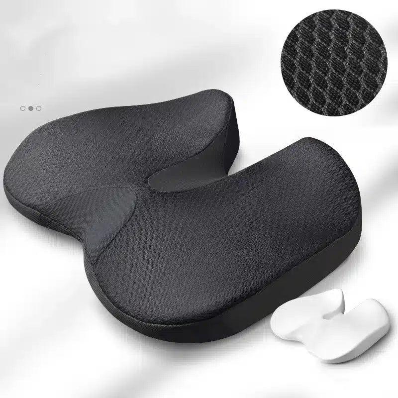 Luxora Ergonomic Memory Foam Seat Cushion, Non Slip for Office Chair & Car Seat 3