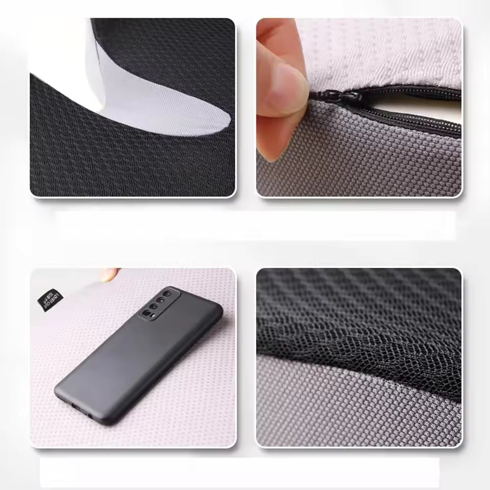 Luxora Ergonomic Memory Foam Seat Cushion, Non Slip for Office Chair & Car Seat 6