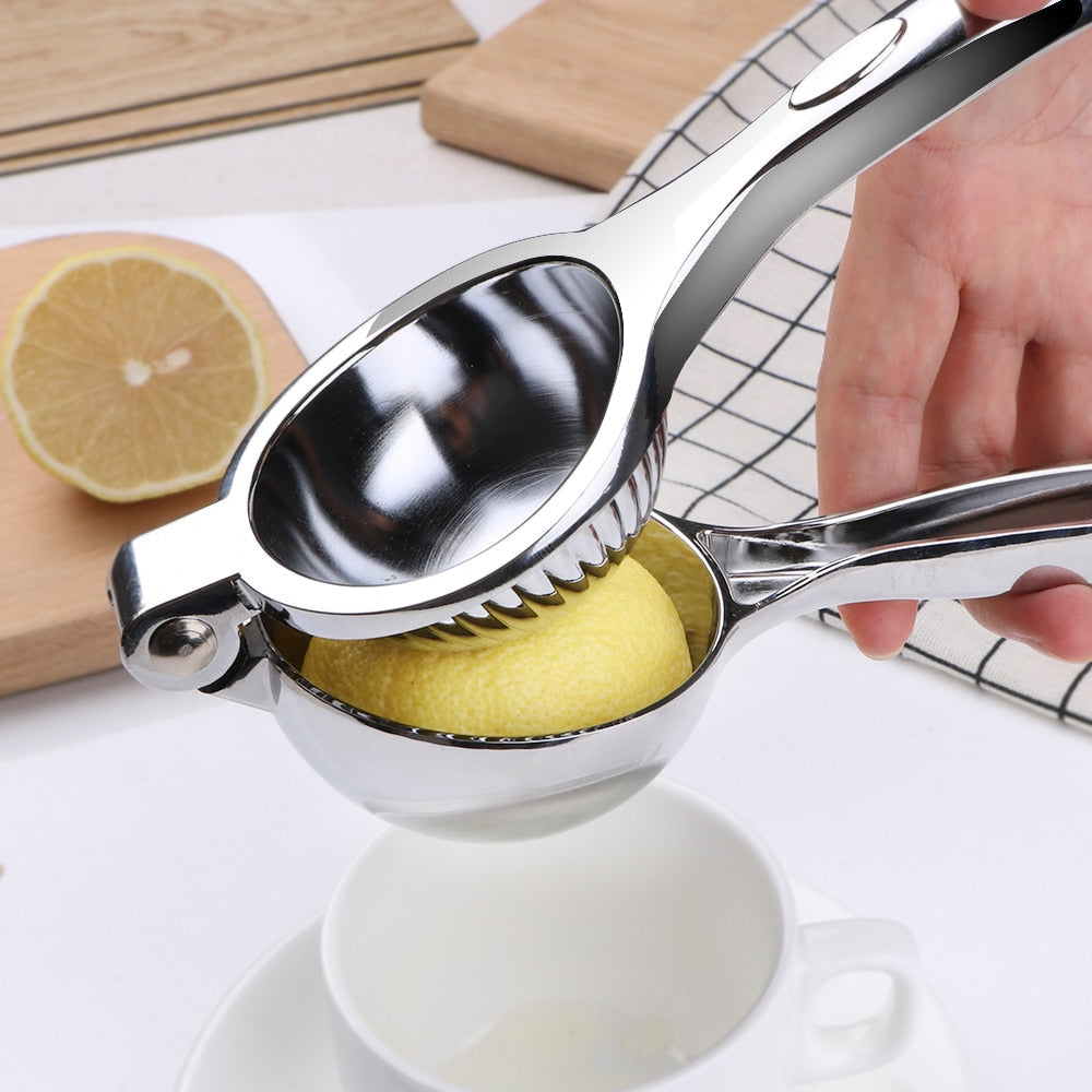 Luxora Manual Citrus Press Juicer For Oranges And Lemons, Stainless Steel 0