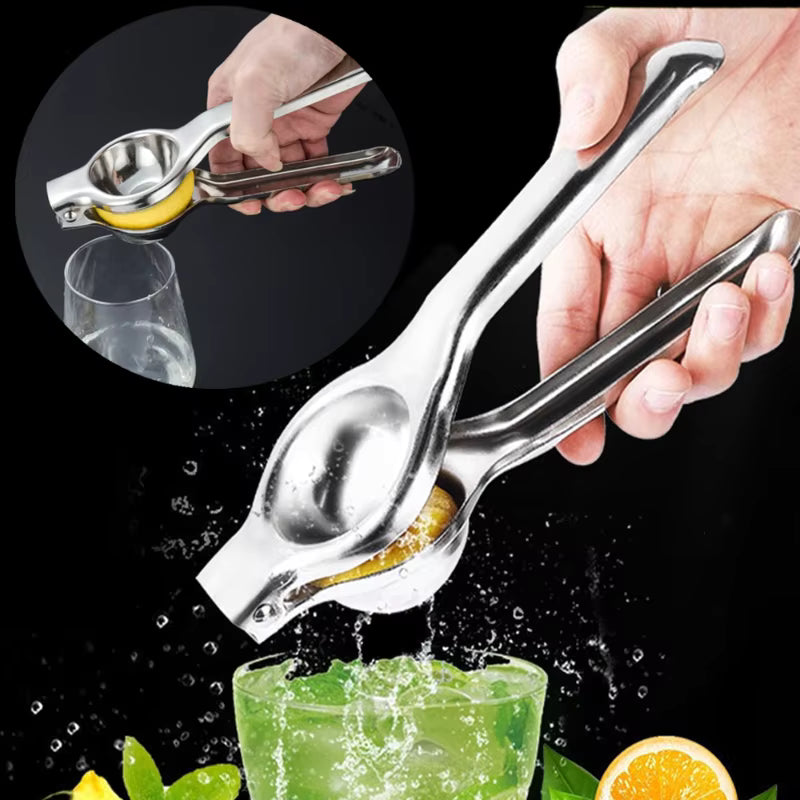 Luxora Manual Citrus Press Juicer For Oranges And Lemons, Stainless Steel 4
