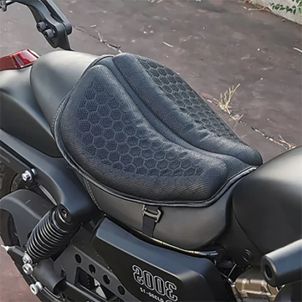 Luxora Motorcycle Gel Seat Pad for Long Distance Rides 0