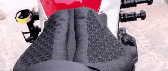 Luxora Motorcycle Gel Seat Pad for Long Distance Rides 2
