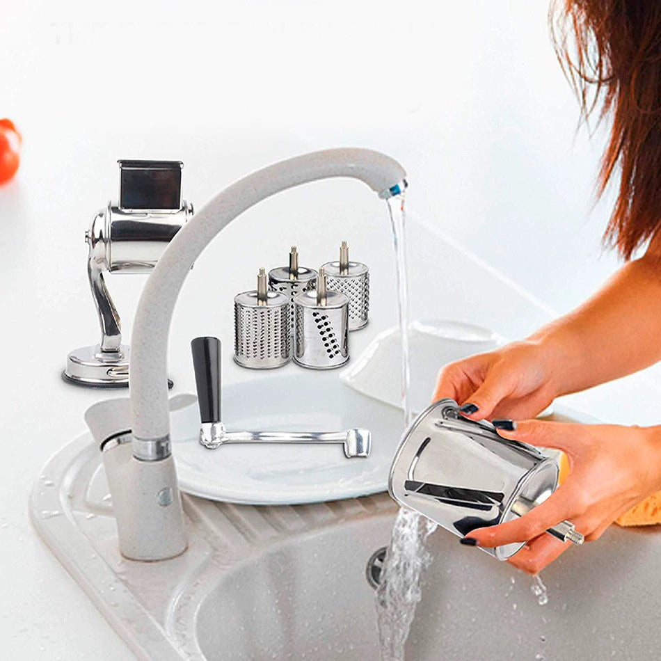 Luxora Multi-Functional Kitchen Rotary Food Grater Slicer 1