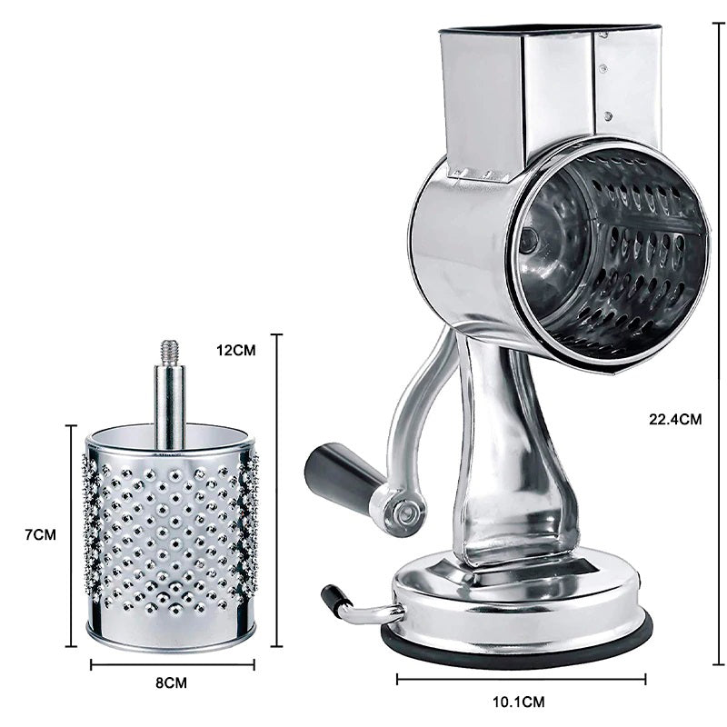 Luxora Multi-Functional Kitchen Rotary Food Grater Slicer 5